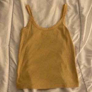Yellow tank top